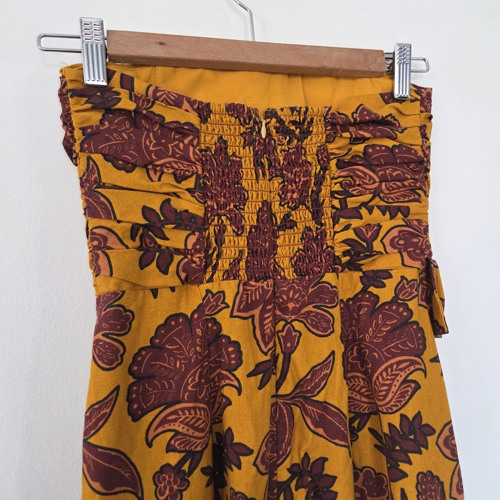 Sézane Strapless midi dress - Picture 6 of 12